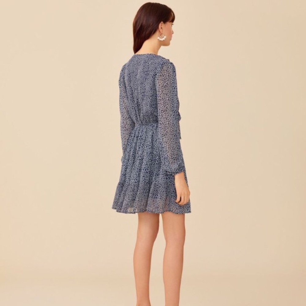 Adore Me Ruffle Chiffon Dress - Picture 4 of 4